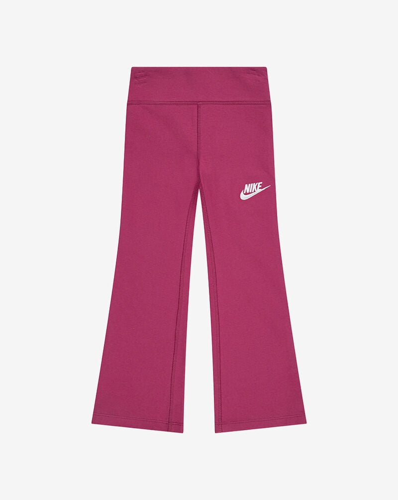 Nike Little Kids' Club Fleece Wide Leg Pants 36M214-ADZ Pink 1