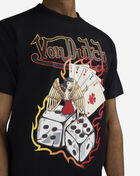 Von Dutch Divine Roller Logo Tee 4VN9E0211SN-BLK Black 3