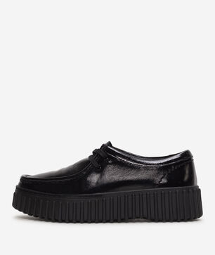 Torhill Bee Patent Leather Flatform Loafers