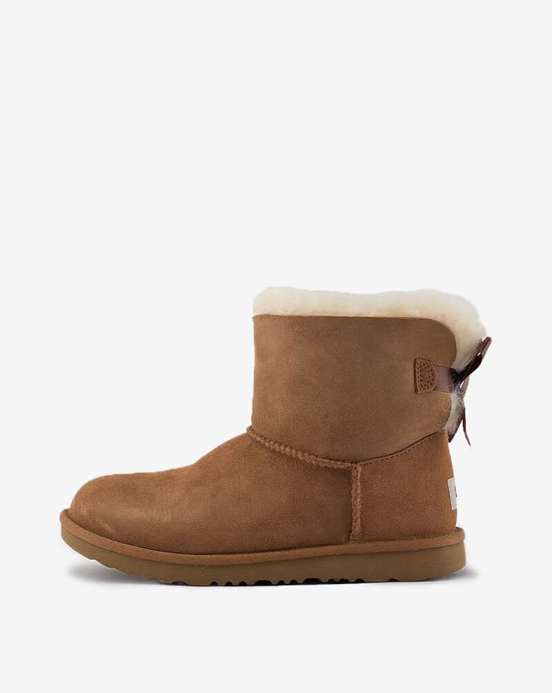Shop UGG Grade School Mini Bailey Bow II Boots 1017397CHEJ brown