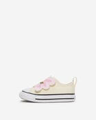 Converse Toddler Chuck Taylor All Star One Strap Embroidered Floral Easy On A13452F White 1