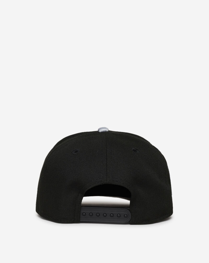 New Era 9Fifty Chicago Bulls A-Frame Retro Hooks Snapback Hat 70914380 Black 3