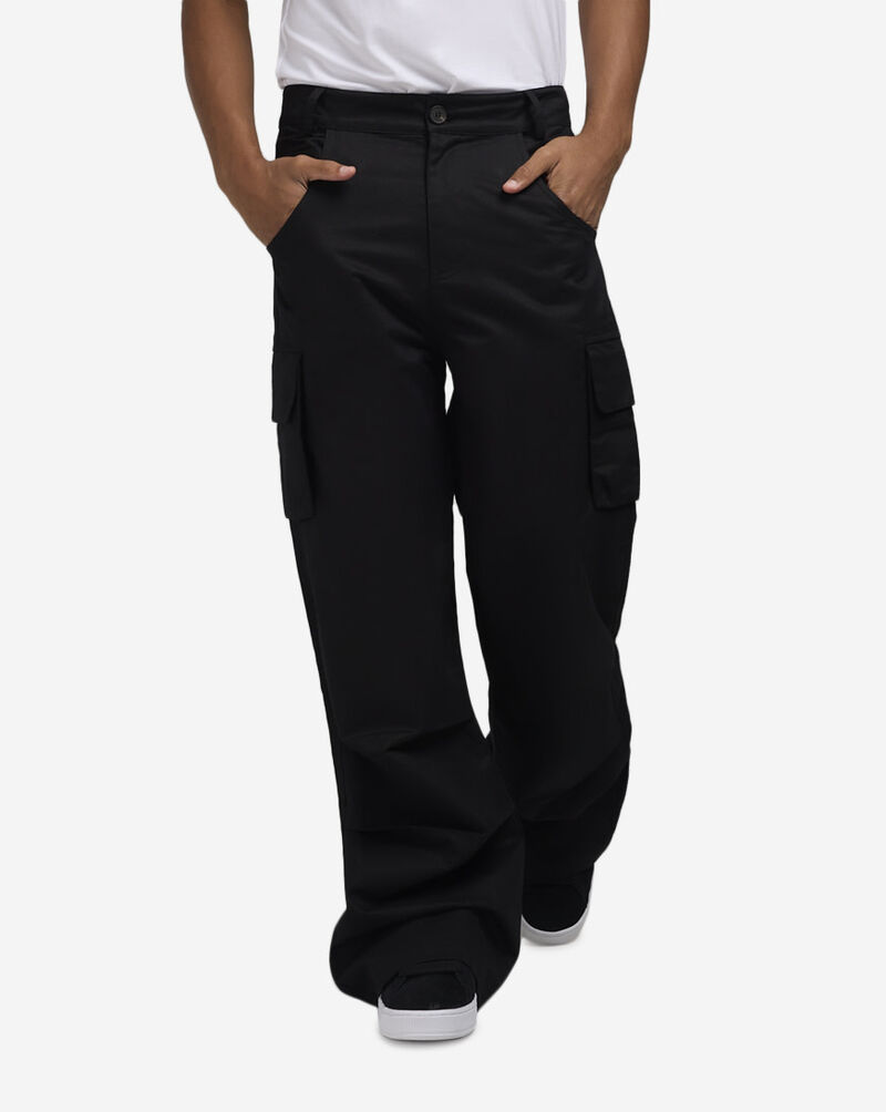 American Stitch Stacked Flare Pants HD24B3303-BLK Black 1