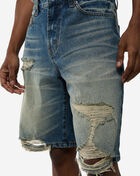Decibel 5Pkt Distressed Denim Shorts DECWB499-BLU Blue 3