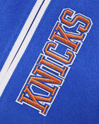 PRO STANDARD New York Knicks Retro Classic Rib Wool Varsity Jacket BNK656096-RYO Blue 2