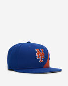 New Era 59Fifty New York Mets Wave Script Fitted Hat 60949343 Blue 1