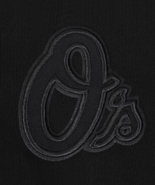 Baltimore Orioles Neutral Cropped Pullover Hoodie