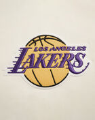 PRO STANDARD Los Angeles Lakers Retro Classic Fleece Cropped Pullover Hoodie BLLC56214-EPU cream 4