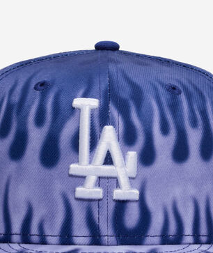 59Fifty Los Angeles Dodgers Flames Fitted Hat