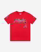 PRO STANDARD Big Boys' Atlanta Braves Classic Tee LABB1315081-RED Red 1