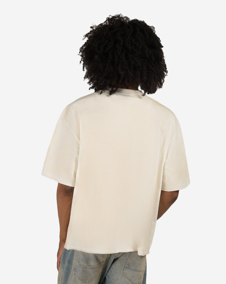 Shop Majestik Luxury Hustle Tee TE26207-EGG cream | SNIPES USA