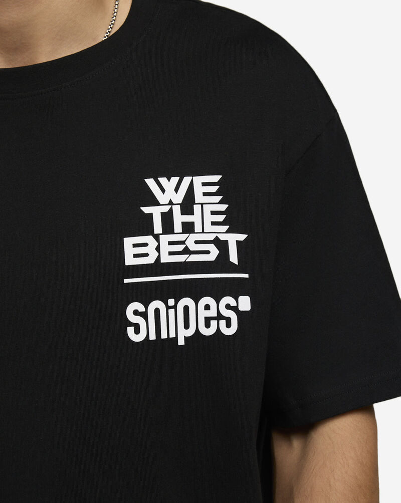 WE THE BEST Mens We The Best Tee  WTB102-BKWH Black 3