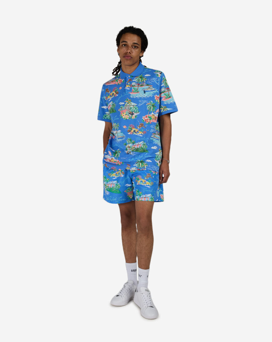 Shop Polo Ralph Lauren Novelty Bahamas Bear Swim Trunk