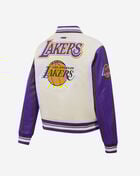 Los Angeles Lakers Retro Classic Rib Wool Varsity Jacket