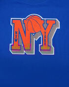 New York Knicks Mash Up Rib Fleece Crewneck