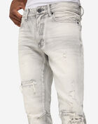 Smoke Rise Heavy Whisker Slim 5Pkt Jeans JP25508SNZ-GRY Grey 3