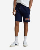 Polo Ralph Lauren Striped Polo Logo Fleece Short 710871237003-NVY Blue 2