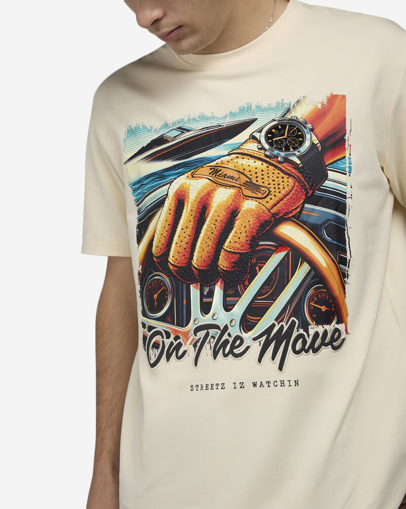 STREETZ IS WATCHIN On The Move Tee SIW9001-CRM Beige 3