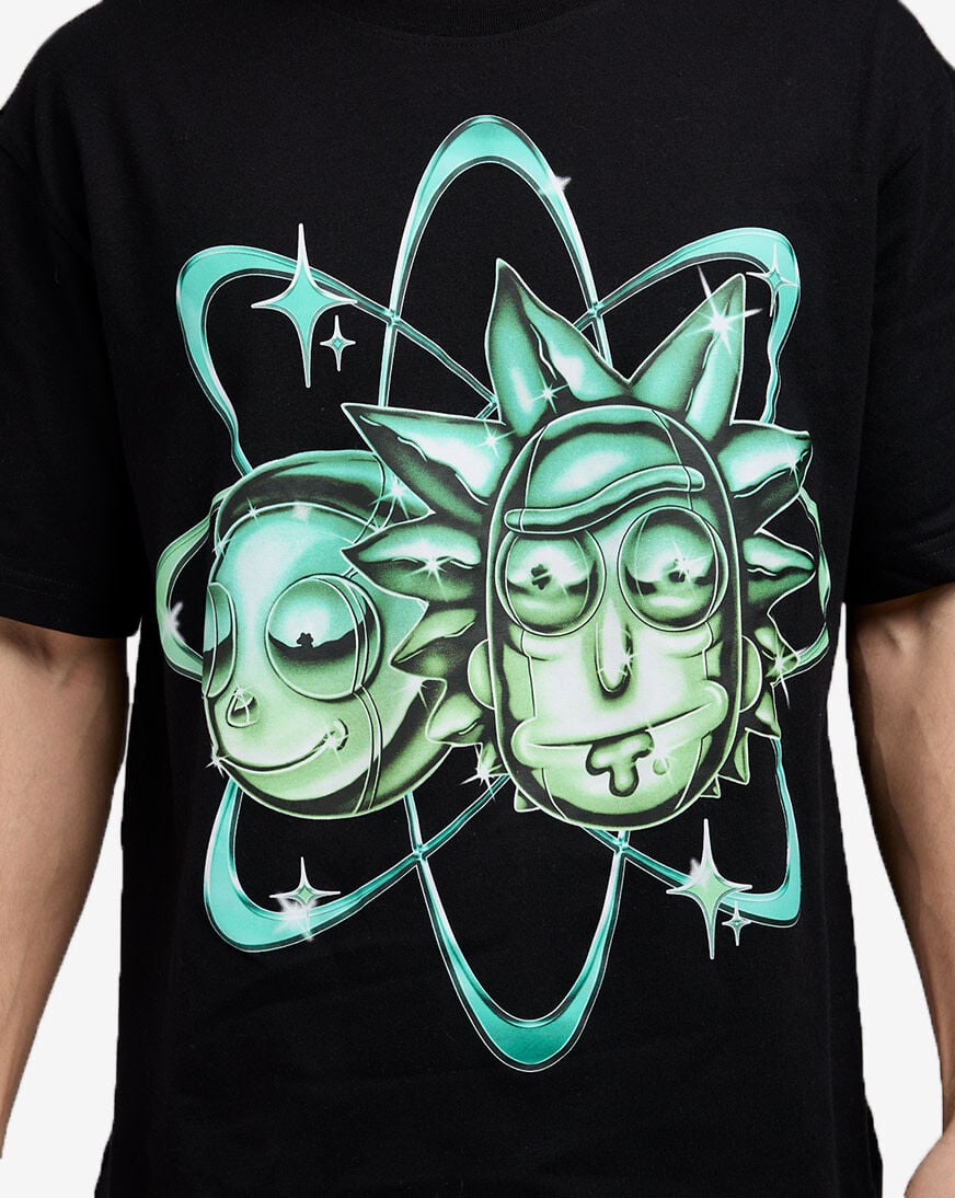 トップス rick Shop Graphic Tees Rick And Morty Neutron Tee 2RSN543-BLK black