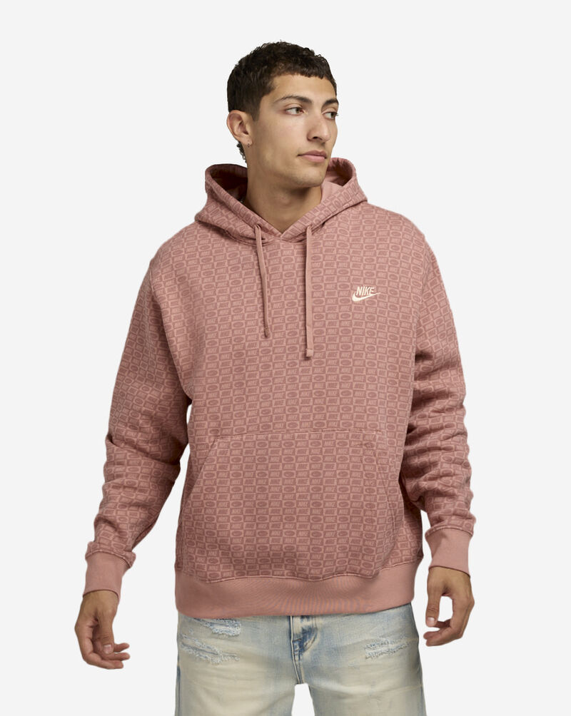 Nike NSW Club Pullover Hoodie HJ6886-618 Pink 1