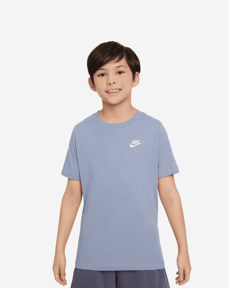 Nike Big Kids' NSW Futura Tee AR5254-495 Blue 1
