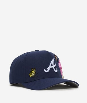 Atlanta Braves Pro Pinch Butterfly Snapback Hat