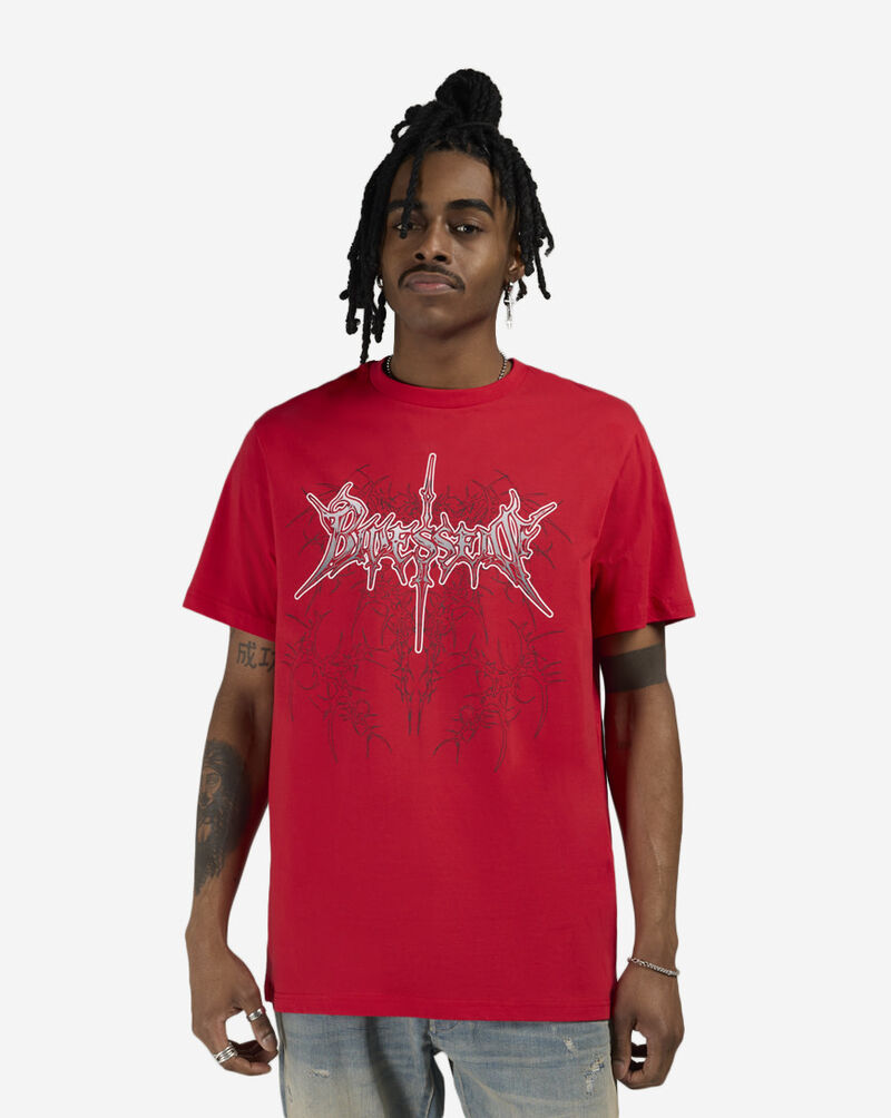 Mister Tee Neo Tribal Blessed Tee MTUS496-US-00491 Red 1