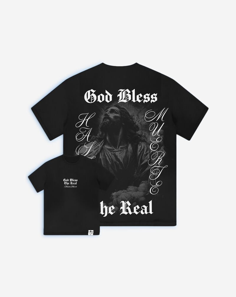 Hasta Muerte Blessed Loyalty Tee HM-BLESSEDLOYALTY-TEE-BLACK Black 2