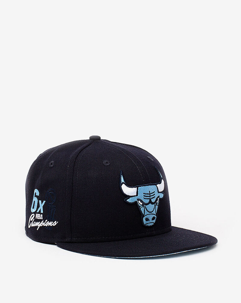 New Era 9Fifty Chicago Bulls Sky Blue Paisley Under Hat 12731444 Blue 1