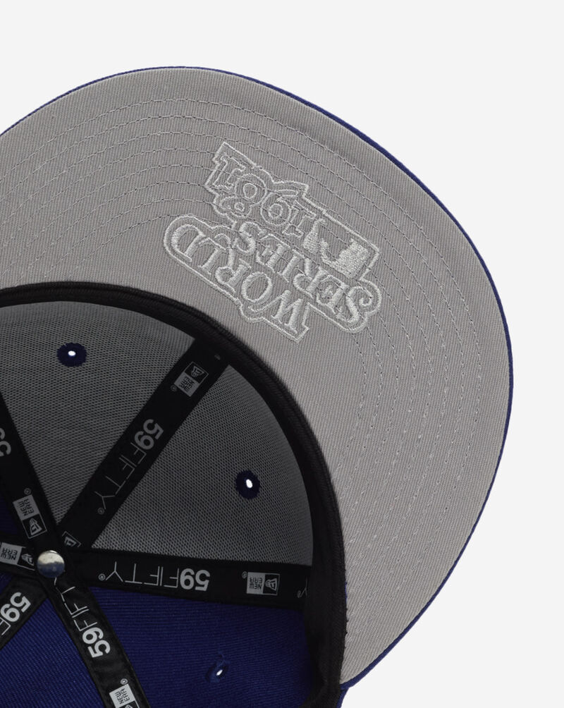New Era 59Fifty Los Angeles Dodger Hidden Hit Fitted Hat 60803267 Blue 4