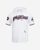 PRO STANDARD Philadelphia Phillies Classic Chenille Double Knit Pull Over Hoodie  LPH135087-WBL White 1