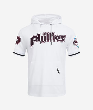 Philadelphia Phillies Classic Chenille Double Knit Pull Over Hoodie 