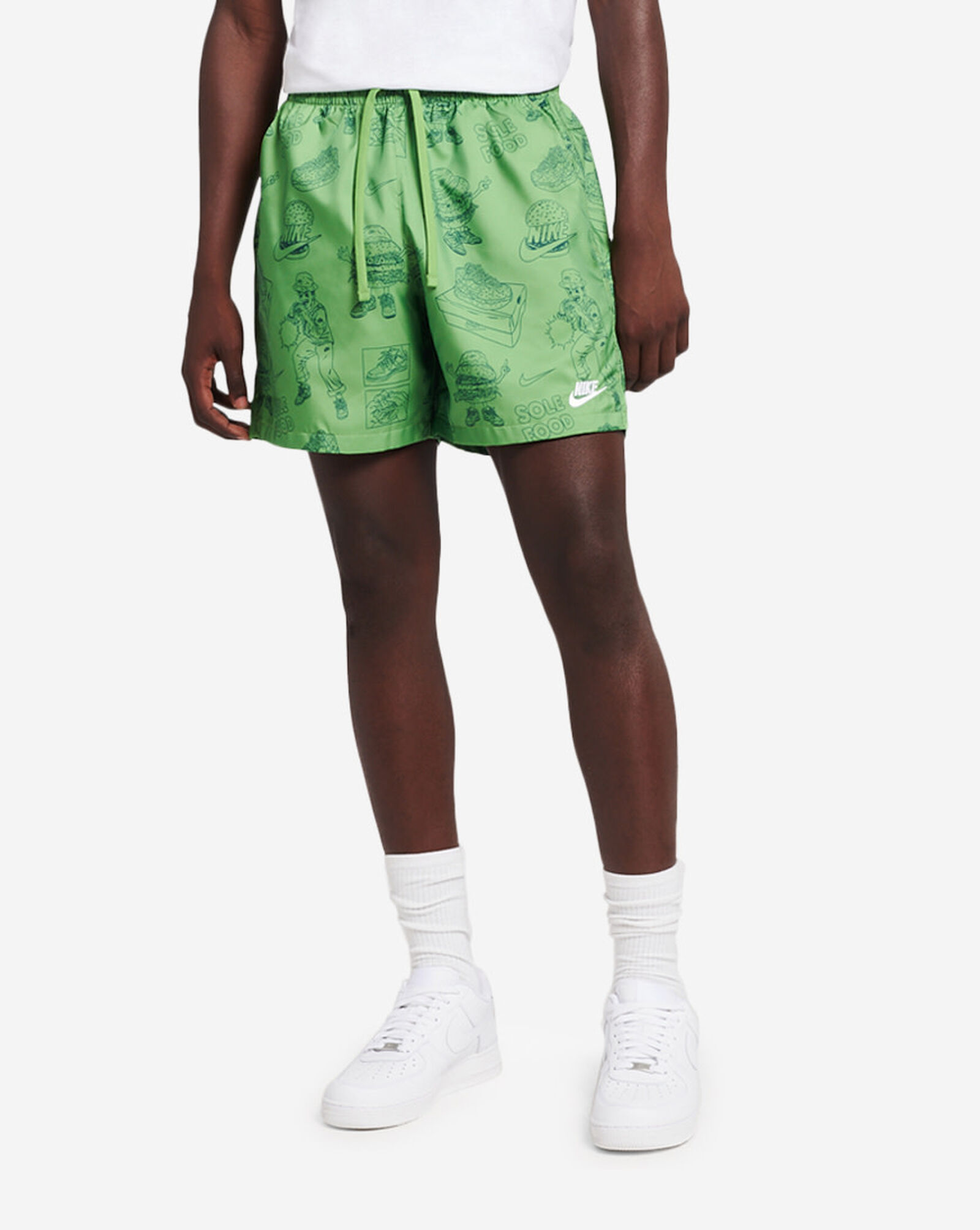 Shop Nike NSW Sole Food Woven Shorts DR9781377 green SNIPES USA