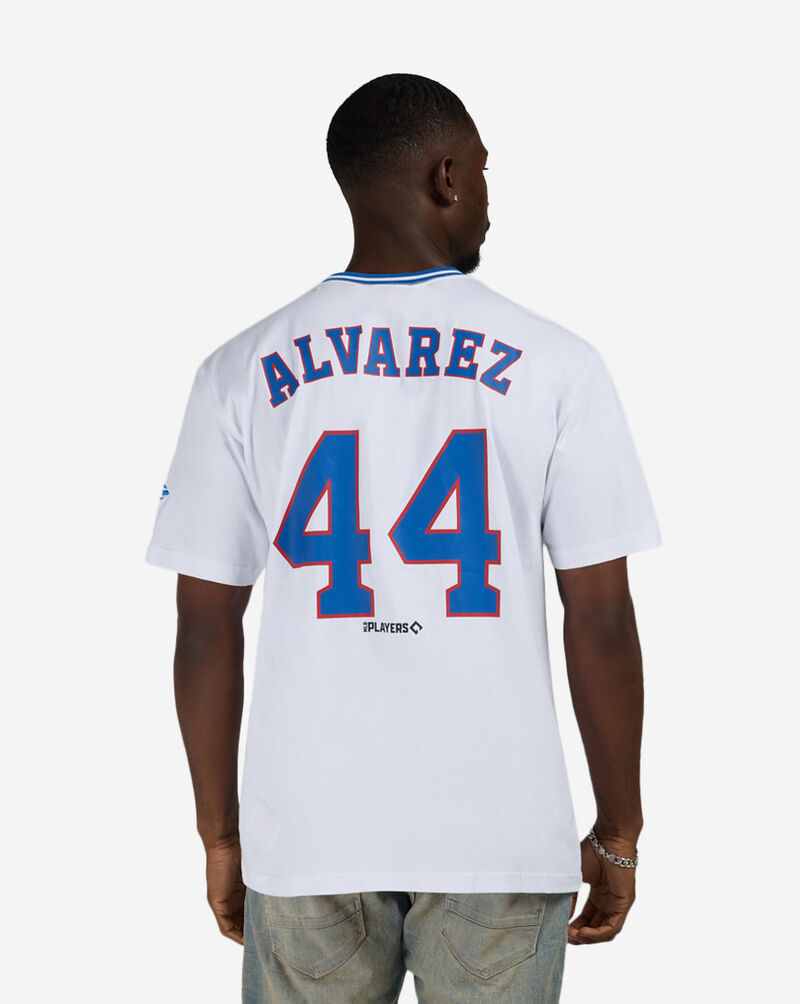Mitchell  Ness Cuban X Giants Yordan &Aacute;lvarez Traditional Tee SS19281-CXGWHIT White 2