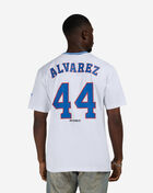 Mitchell  Ness Cuban X Giants Yordan &Aacute;lvarez Traditional Tee SS19281-CXGWHIT White 2