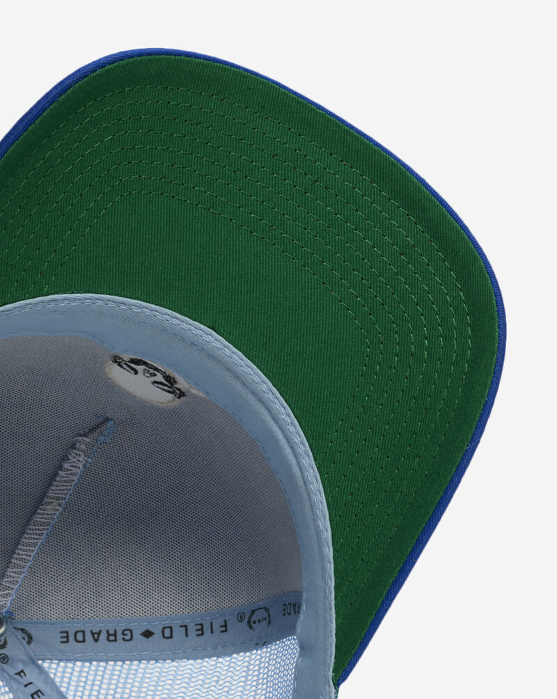 Field Grade Trust No One Twill Mesh Back Trucker Hat 1005218 Blue 4