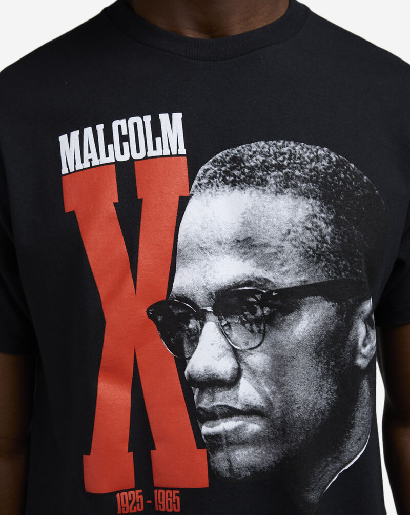 Graphic Tees Malcom X Face Tee MAL1040XX Black 3