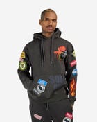 Smoke Rise Multi Embroidery Patch Hoodie  FO24159SN-GRA Grey 1