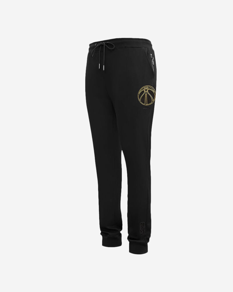 PRO STANDARD Black and Gold Washington Wizards Joggers BWW4513708-BLK Black 2