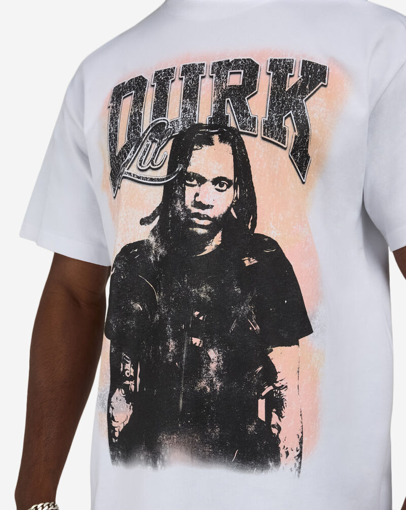 Graphic Tees Lil Durk Stand Tall Tee LHLDM037SS White 3
