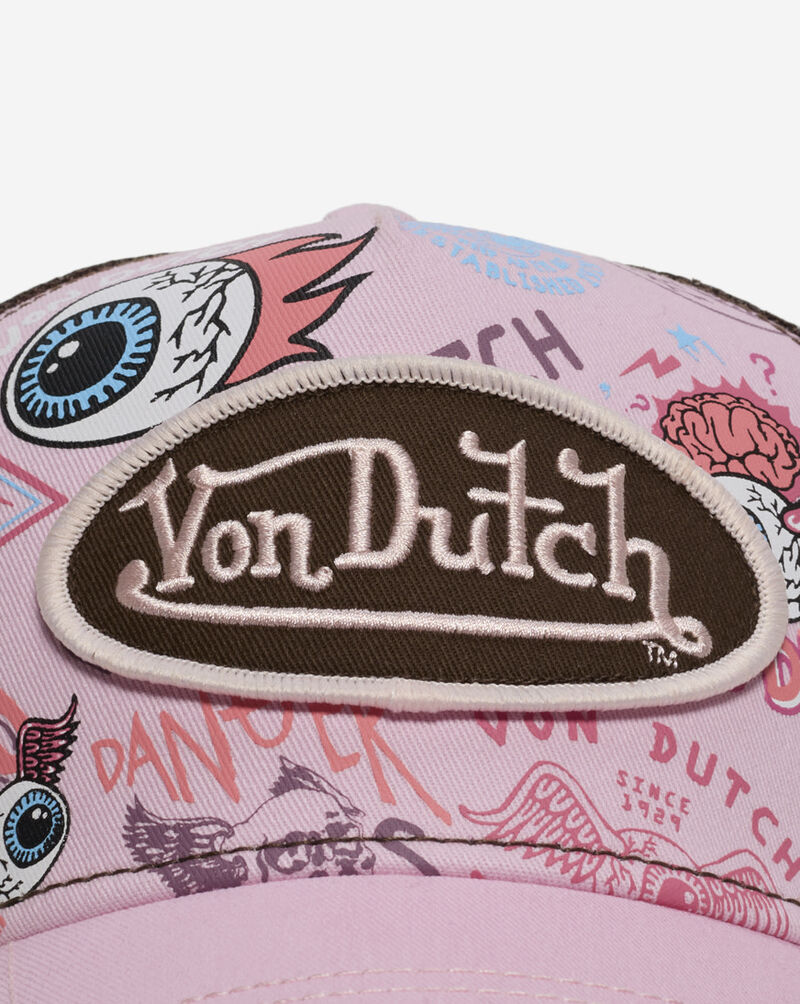 Von Dutch Multi Trucker Hat  VDHH0006-PINK Pink 2