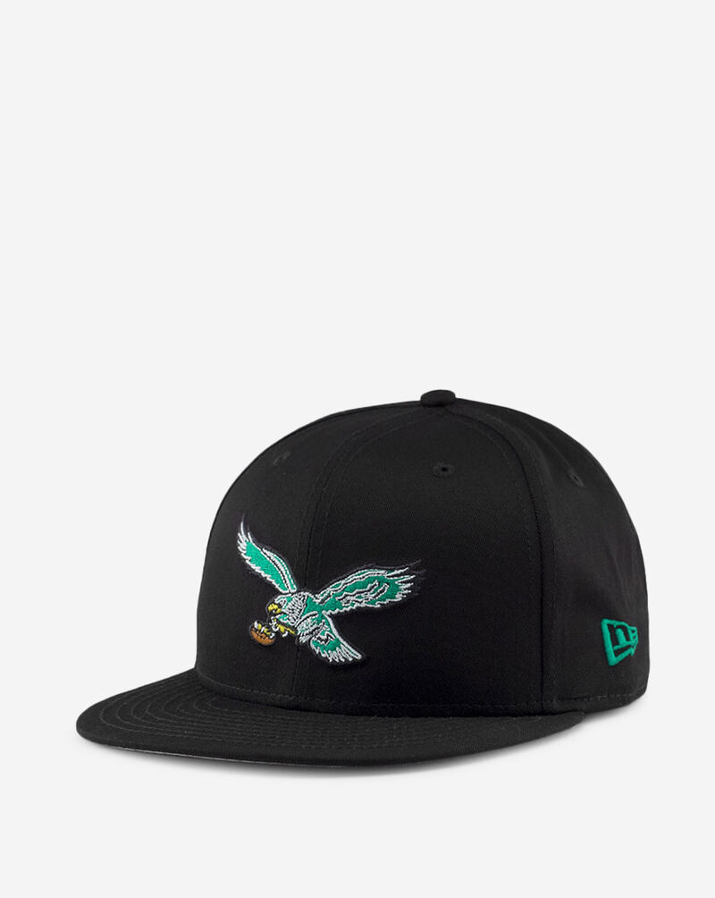 New Era Philadelphia Eagles Retro Logo 9Fifty Snapback 11872949 Black 3