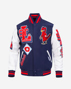St. Louis Cardinals Mashup Rib Wool Varsity Jacket