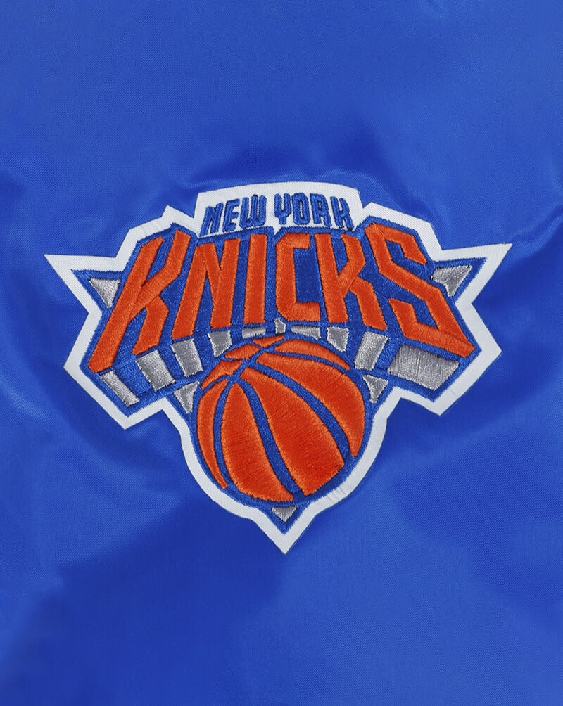 PRO STANDARD New York Knicks Big Logo Satin Jacket BNK654372-RYB Blue 2