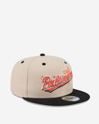New Era 9Fifty Baltimore Orioles Team Art 2-Tone Snapback Hat 60586766 cream 1
