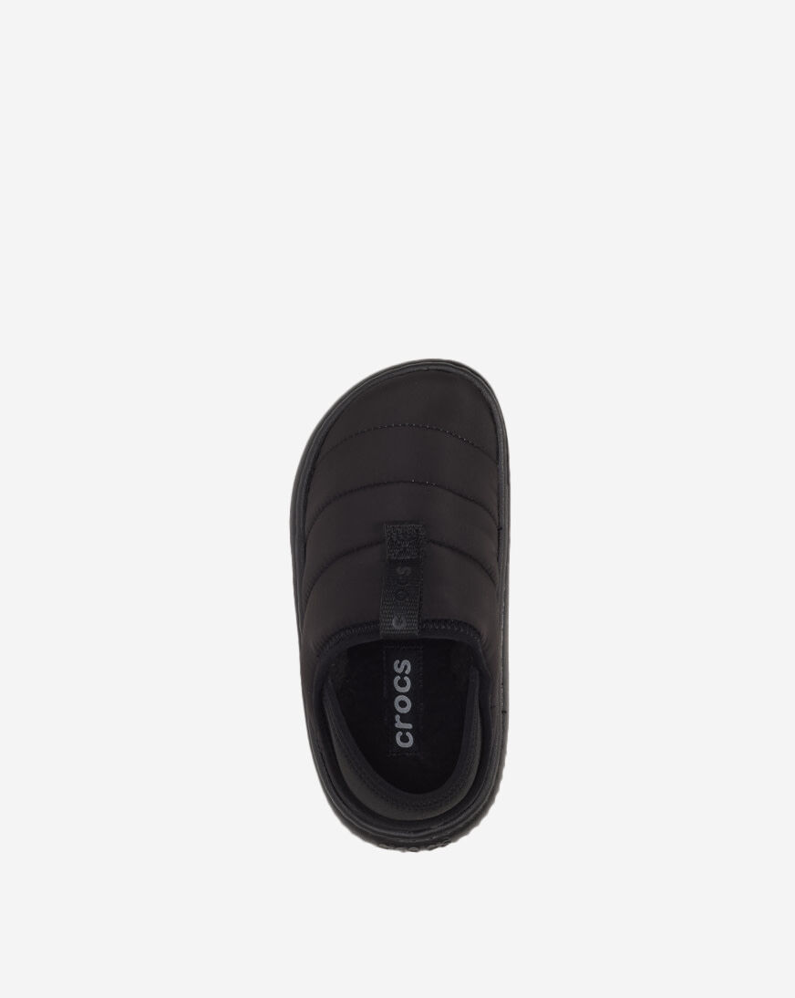 Shop Crocs Pre-School Classic Puff Moc 210589-060K black | SNIPES USA