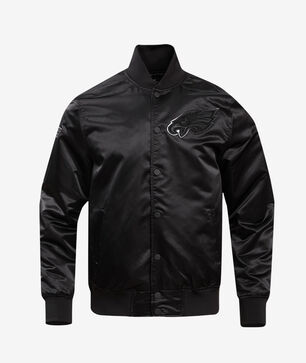 Philadelphia Eagles Triple Black Satin Jacket