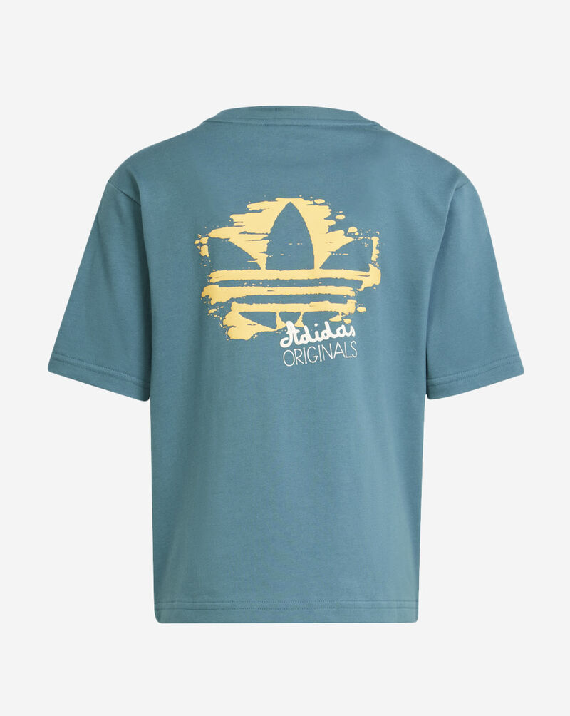 adidas Kids' Originals Summer Glow Tee KC0777-TECHGREEN Green 3