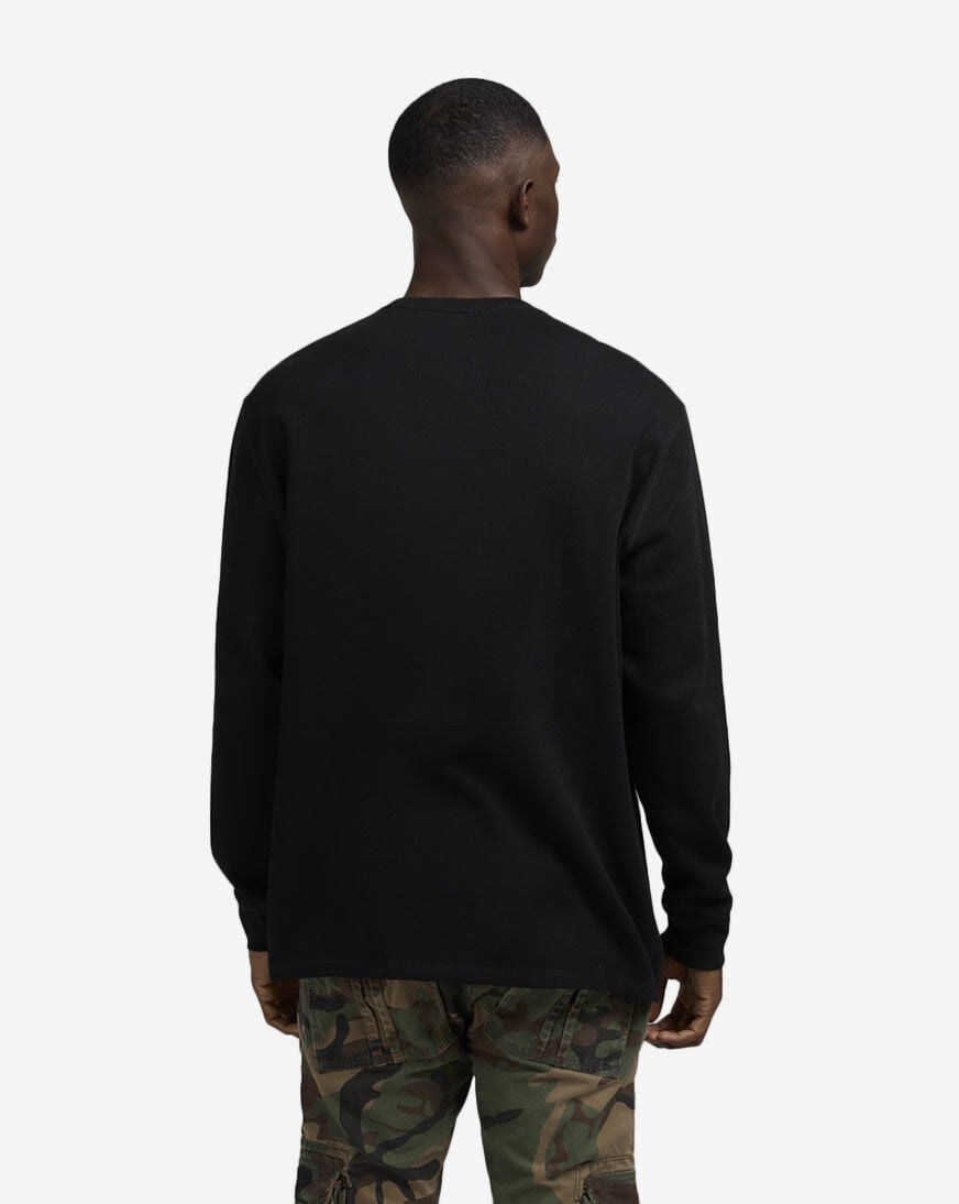 Shop Polo Ralph Lauren Embossed Thermal PWLE2F-AA8V black | SNIPES USA