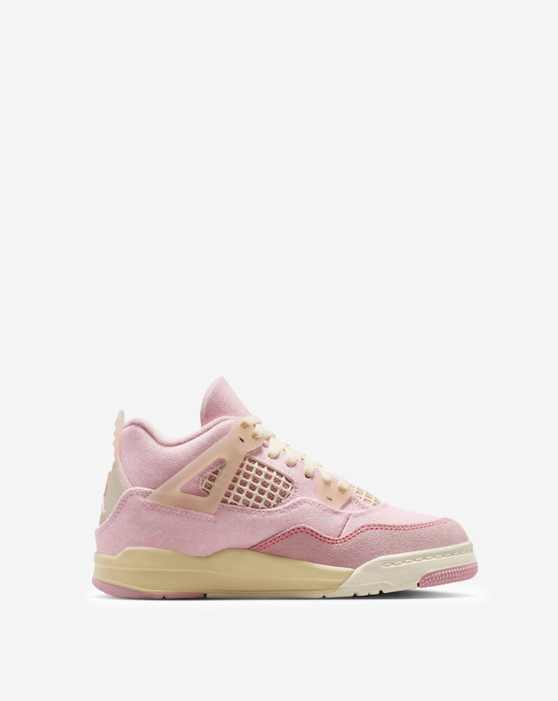 Jordan Little Kids' Air Jordan 4 Retro "Pearl Pink and Iced Carmine" IB6715-600 Pink 3